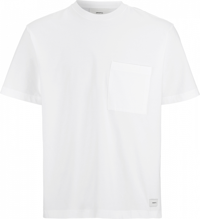 Craft - Collective Relaxed Ss Tee Men - Blanco