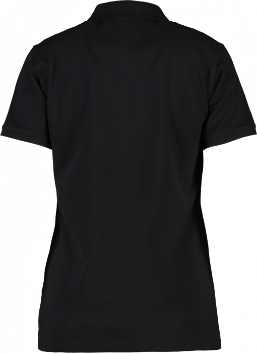 ID - Organic Cotton Women's Poloshirt - Nero