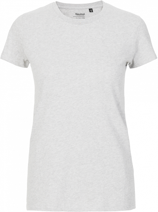 Neutral - Organic Fit T-Shirt Women - gris ceniza