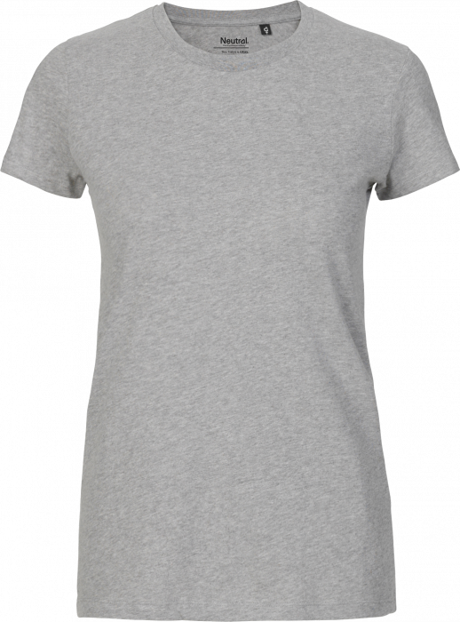 Neutral - Økologisk Fit T-Shirt Dame - Sport Grey