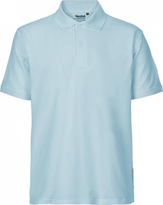 Neutral - Organic Cotton Polo - Light Blue