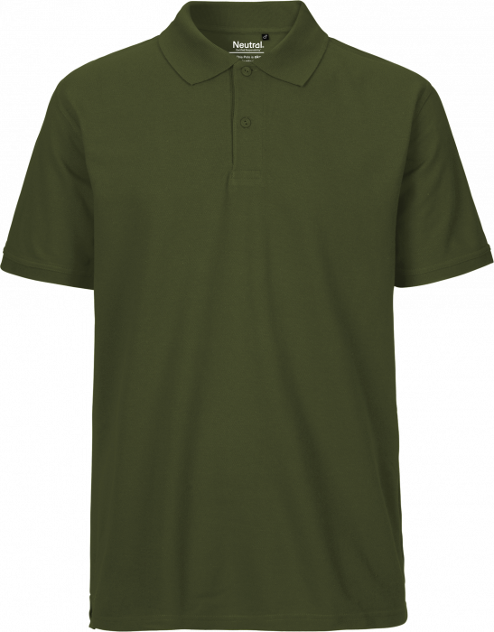 Neutral - Organic Cotton Polo - Military