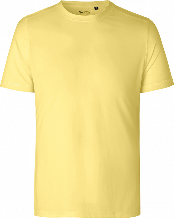 Neutral - Performance T-Shirt Genbrugspolyester - Dusty Yellow