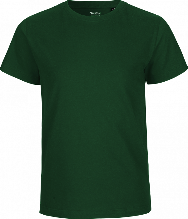 Neutral - Økologisk Bomulds T-Shirt Junior - Bottle Green