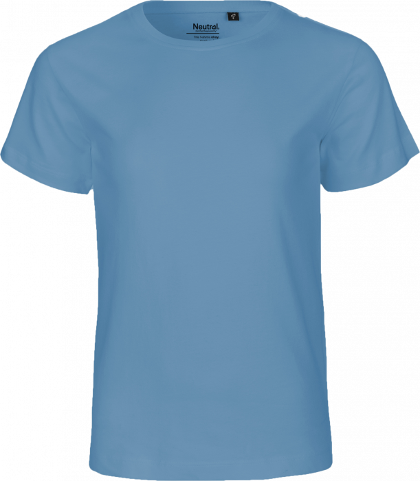 Neutral - Økologisk Bomulds T-Shirt Junior - Dusty Indigo