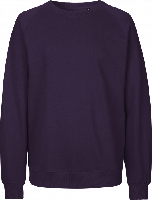 Neutral - Organic Cotton Sweatshirt. - Purple