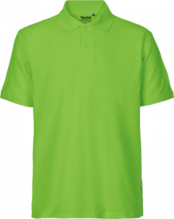 Neutral - Organic Cotton Polo - Lime