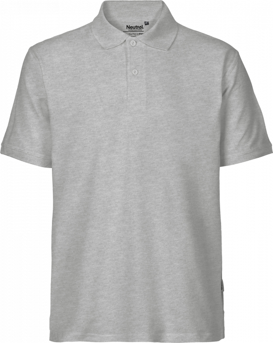 Neutral - Organic Cotton Polo - Sport Grey