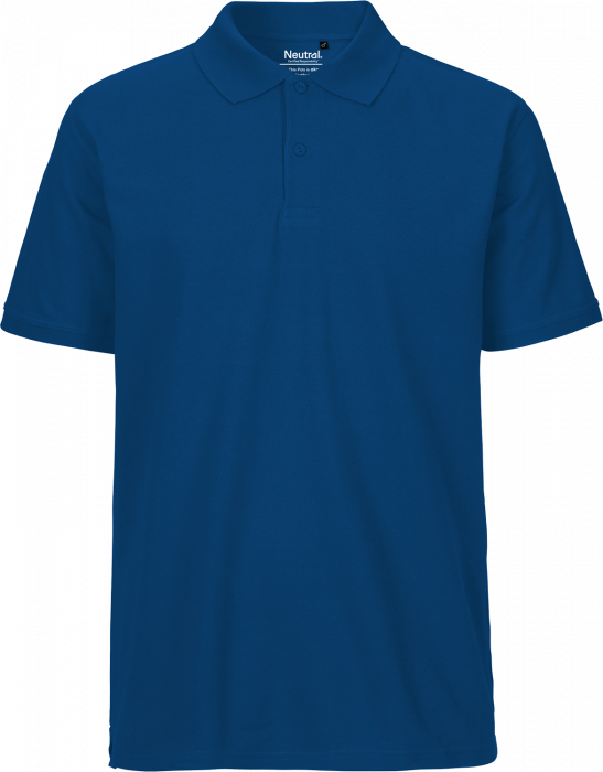 Neutral - Organic Cotton Polo - Royal