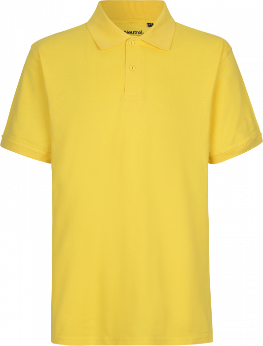 Neutral - Organic Cotton Polo - Yellow