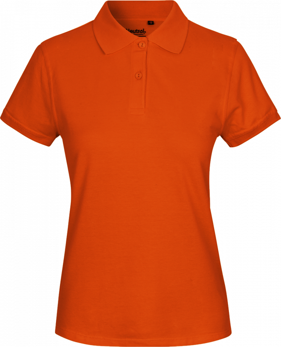Neutral - Organic Cotton Polo Ladies - Orange