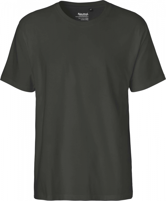 Neutral - Organic Cotton T-Shirt - Charcoal