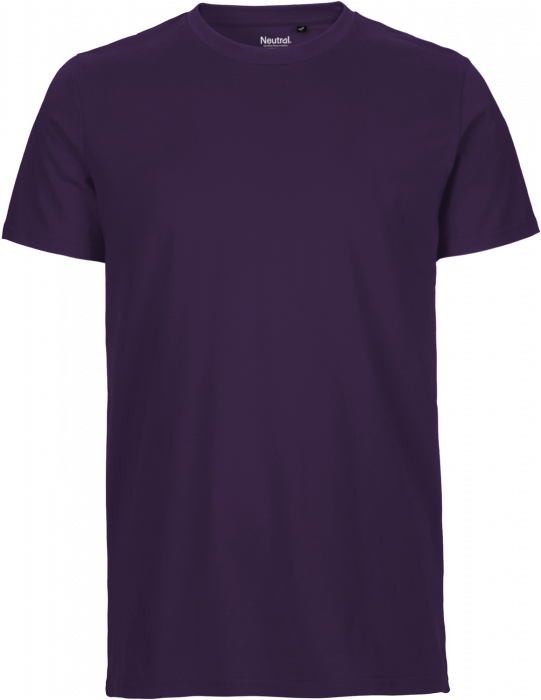 Neutral - Organic Fit Cotton T-Shirt - Purple