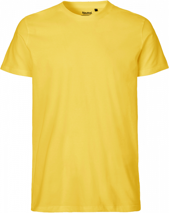 Neutral - Organic Fit Cotton T-Shirt - Yellow