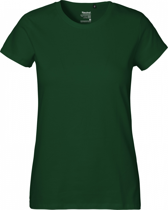 Neutral - Organic Cotton T-Shirt Women - Bottle Green