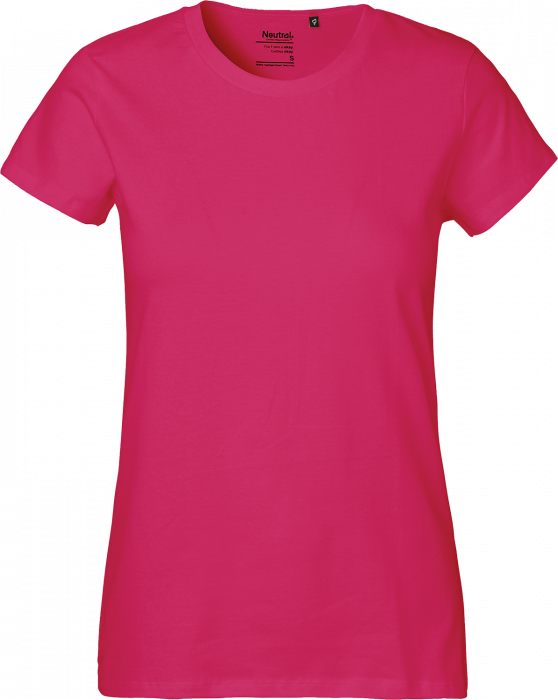 Neutral - Organic Cotton T-Shirt Women - Pink