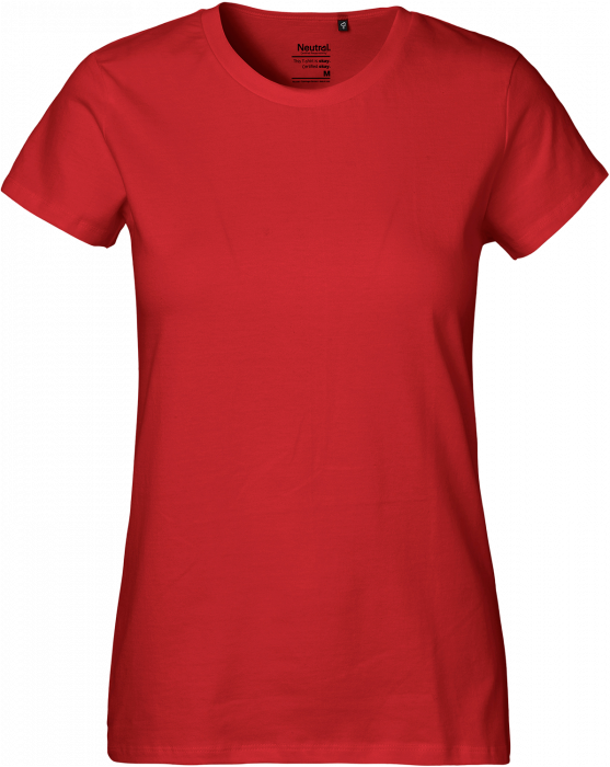 Neutral - Organic Cotton T-Shirt Women - Red