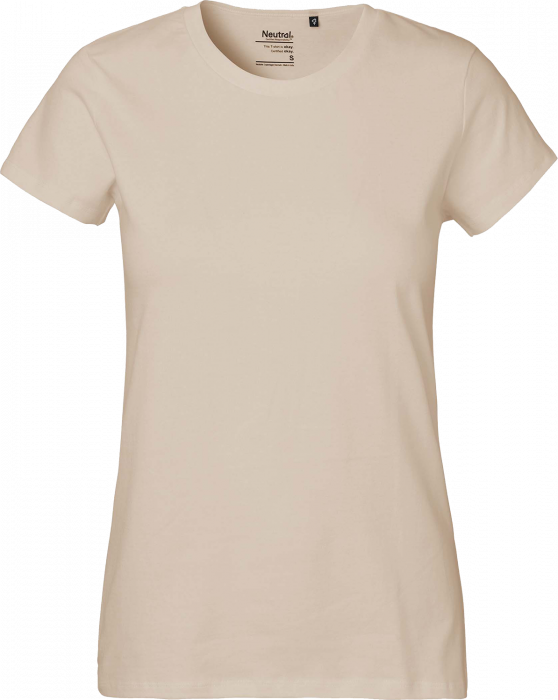 Neutral - Organic Cotton T-Shirt Women - Sand