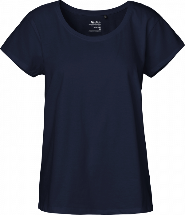 højdepunkt sangtekster Revisor Neutral Økologisk Bomulds T-Shirt I Løs Pasform Dame › Navy (O81003) › 7  Farver – Fair Tee - Økologisk tøj og sportstøj