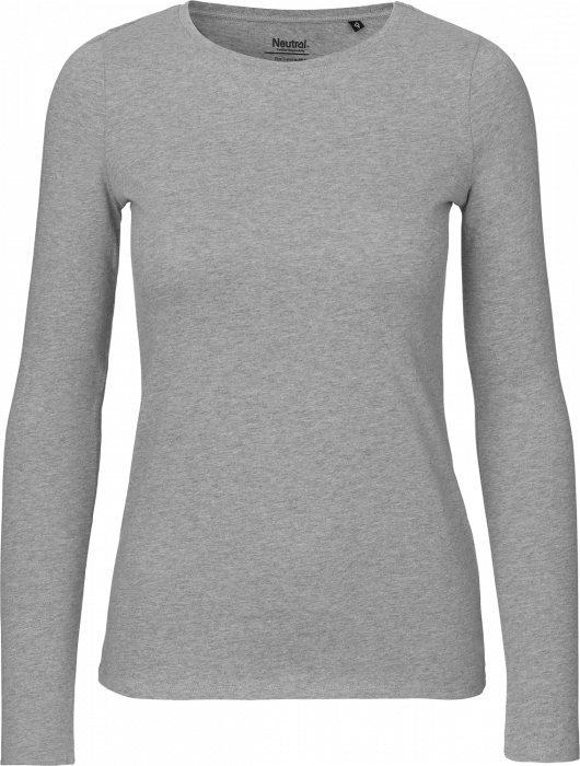 Neutral - Organic Long Sleeve T-Shirt Female - Sport Grey