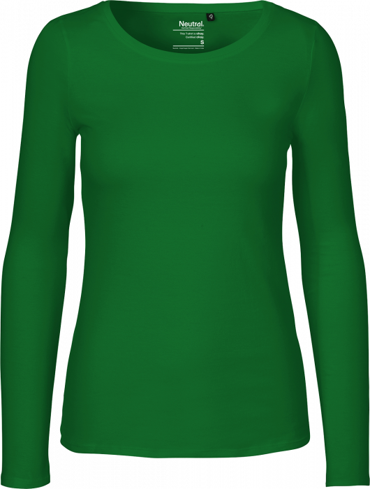 Neutral - Organic Long Sleeve T-Shirt Female - Green