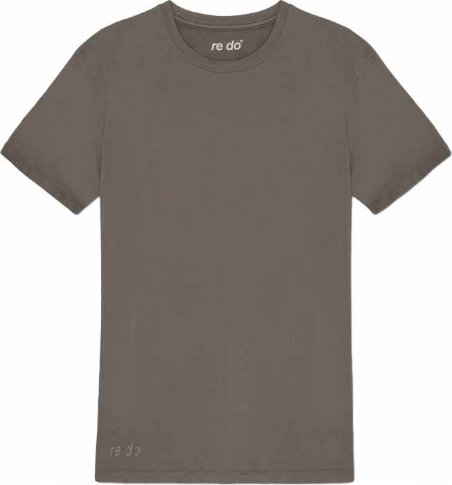 re do - Anton Active T-Shirt Men - Ashbrown